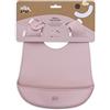 Interbaby Bavaglini in silicone rosa