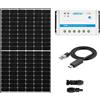 energiasolare100 Kit solare fotovoltaico 500W 24V regolatore PWM 30A serie LS cavo collegament...