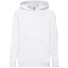 FRUIT OF THE LOOM Felpa KIDS LIGHTWEIGHT HOODED SWEAT da Bambino Leggera con Cappuccio FR620090