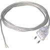 Kopp 140610099 - Cavo spina europea (2m), trasparente