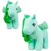 Basic Fun My Little Pony Peluche Medley - Cavalli Giocattolo da Collezione Rétro, Ideali per Bambini dai 3 Anni in su, Regalo Unicorno Vintage per Bambini e Bambine, Classico Peluche per i Fan di MLP