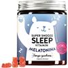 BEAUTYBEARS GmbH SUPER SNOOZE SLEEP VITAMIN WITH MELATONIN SUGARFREE 45 CARAMELLE GOMMOSE