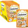Catisfactions Snack per Gatto, Shake Ups Multivitamins Delizie del Cortile, 6 pacchi da 55g