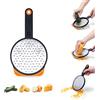 Dreamfarm Ograte Grattugia per Alimenti e Verdure a Doppio Lato con Gancio e Piede Antiscivolo - Grattugia Grossa 6mm, Arancione