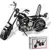 Huture Decorazione per moto vintage in ferro artistico in metallo, regalo decorativo per moto, modello da collezione, scultura per moto o come divertente idea regalo, decorazione per la casa, ufficio,