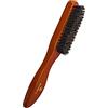 VinBee Spazzola per barba, setole di cinghiale per donne, uomini, bambini per la cura e lo styling, spazzola per capelli lunghi, spessi, ricci, secchi o danneggiati e per lo styling della barba