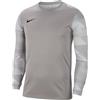 Nike Park IV Goalie, Portiere Maglia Manica Lunga Uomo, Pewter Grigio/Bianco/Nero, S