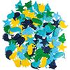 Rayher Motivi Feltro Misto Mare Adesivo, Colori Misti, 4 cm, Busta Blister 100 Pezzi, 43002999