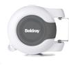 Beldray LA027016 Linea di lavaggio doppia per esterni e interni, linea di abbigliamento retrattile, asciugatura di bucato, portatile per campeggio/Motorhomes, 26 M di spazio di asciugatura