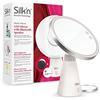 Silk'n Music Mirror - Specchio con Illuminazione a LED e Altoparlante Bluetooth - Bianco - 1 Pezzo