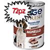 MONGE FRESH CANE ADULTO UMIDO 400 G BOCCONI IN PATE' AGNELLO PREZZO A LATTINA