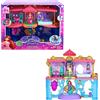 Mattel Disney Princess - Il Castello dei Due Mondi di Ariel, Set componibile Ispirato al Film, Mini Bambola e 1 Amico, 12 Accessori, 6 Aree Gioco e Piscina, Giocattolo per Bambini, 3+ Anni, HLW95