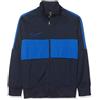 Nike Academy Track Jacket I96K, Giacca Sportiva Bimbo, Obsidian/Game Royal/Game Royal, L