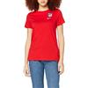 Nike Atm W Nk Tee Evergreen Crest, T-shirt Donna, Sport Red, XS