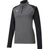 PUMA Teamliga 1/4 Zip Top Maglietta, Pearl-p Smoked, M Uomo