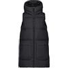 DOLOMITE VEST LONG W'S FITZROY H BLACK Gilet Lungo da Donna