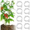 Yoaeyok 300 Pezzi Clip per Piante da Giardino Garden Trellis Plant Pomodoro Verdure Clip Plastica Clip per Piante Rampicanti Clip di Supporto per Il Fissaggio delle Piante Verdure Flower