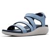Clarks Glide Hi Ella, Sandali con zeppa Donna, Denim, 41 EU