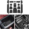 CDEFG Compatibile con BMW X3 G01 X4 G02 iX3 2019-2023 2024, Tappetino Antiscivolo Antipolvere Antigraffio Tappetini in Gomma Portabicchieri Auto X3 X4 iX3 2024 Accessori