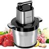 SOKANY Tritatutto Elettrico 1500W con 8L Ciotola in Acciaio Inox 3 Velocità con 6 Lame Affilate Frullatore Tritatutto con Motore Potente Robot da Cucina per Frutta Verdura Carne Spezie