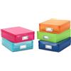 Whitmor Book & Magazine Organizers, Set di 5, Multicolore, Multicolor, Set di 5