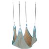 Kerbl Pet Amaca per Criceti, 45 x 45 cm, Blu/Beige