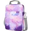 TiMOVO 9-11 Custodia per Tablet con Tracolla, Compatibile con iPad 11 A16 2025, iPad 10,9/10,2, Galaxy Tab A9+/A11 Plus 11, Viola di Acquerello