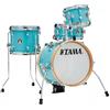 TAMA Club-Jam Flyer Ultra Compact Drum Kit 4 pz. - Hardware Aqua Blue/Chrome