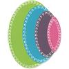 Sizzix Framelits - Fustelle Classic Ovals by Stacey Park, grigio 6