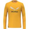 Salewa Solidlogo Dry Long Sleeve Tee Men, Flame, S