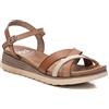 XTI 44857, Sandali con Zeppa Donna, Taupe, 37 EU