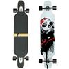 FunTomia Flex1 fino a 122kg Camber Longboard (Flex1 fino a 122kg, cranio bianco