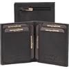 MATADOR Slim Wallet Chicago - Portafoglio piccolo con scomparto portamonete e protezione RFID - Porta carte di credito per uomo - Custodia in vera pelle - Mini portafoglio - inclusa scatola regalo,