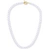 GAVU Collana di Perle di Conchiglia Colorate da Uomo e da Donna con Chiusura T-Bar 45cm
