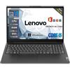 Lenovo Notebook i5 13Th | Pc portatile 24gb Ram ddr4 | Display 15.6 Full Hd | SSD 1256 Gb | Wi fi, Bt, Windows 11 Pro | Office Pro, Laptop pronto all'uso