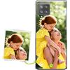 Coverpersonalizzate.it - Cover personalizzata compatibile per Samsung A42 5G con la tua foto o la tua frase - Custodia personalizzata in tpu trasparente