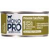 Monopro lo specialista Cat Adult Mousse Grain Free 85 gr - Tacchino Monoproteico crocchette cani Cibo umido per gatti