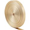 Gorgecraft 5mX8mm Cinghie di Cuoio Metallizzate Dorate Cordoncino di Cuoio Piatto Lucido Spogliarellista In Pelle Pu Lucida Stringhe di Perline Nastro Artigianale Strisce Biadesive Forniture Finte