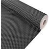emmevi Proteggi Tavolo Mollettone Nero Sotto Tovaglia Morbido Antiscivolo Antimacchia Antiurto Varie Misure 100% Made In Italy mod.BULLGOMME 140X550 NERO