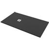 BAGNOEXPERT Piatto doccia 100x160 Marmo Resina Slim H2,8 Ardesia Effetto Grafite Opaco - Cod. Articolo: BPMARFSTON1016