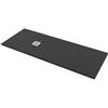 BAGNOEXPERT Piatto doccia 70x190 Marmo Resina Slim H2,8 Ardesia Effetto Grafite Opaco - Cod. Articolo: BPMARFSTON7019