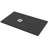 BAGNOEXPERT Piatto doccia 75x120 Marmo Resina Slim H2,8 Ardesia Effetto Grafite Opaco - Cod. Articolo: BPMARFSTON7512