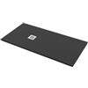 BAGNOEXPERT Piatto doccia 75x140 Marmo Resina Slim H2,8 Ardesia Effetto Grafite Opaco - Cod. Articolo: BPMARFSTON7514