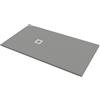 BAGNOEXPERT Piatto doccia 100x160 Marmo Resina Slim H2,8 Ardesia Effetto Grigio Opaco - Cod. Articolo: BPMARGSTON1016