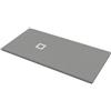 BAGNOEXPERT Piatto doccia 75x140 Marmo Resina Slim H2,8 Ardesia Effetto Grigio Opaco - Cod. Articolo: BPMARGSTON7514