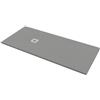 BAGNOEXPERT Piatto doccia 80x200 Marmo Resina Slim H2,8 Ardesia Effetto Grigio Opaco - Cod. Articolo: BPMARGSTON8020