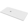 BAGNOEXPERT Piatto doccia 75x160 Marmo Resina Slim H2,8 Ardesia Effetto Bianco Opaco - Cod. Articolo: BPMAROSTON7516