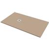 BAGNOEXPERT Piatto doccia 100x160 Marmo Resina Slim H2,8 Ardesia Effetto Sabbia Opaco - Cod. Articolo: BPMARSSTON1016