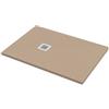 BAGNOEXPERT Piatto doccia 75x100 Marmo Resina Slim H2,8 Ardesia Effetto Sabbia Opaco - Cod. Articolo: BPMARSSTON7510