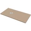 BAGNOEXPERT Piatto doccia 75x140 Marmo Resina Slim H2,8 Ardesia Effetto Sabbia Opaco - Cod. Articolo: BPMARSSTON7514